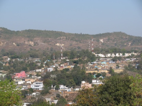 Ein Dorf im Bundesstaat Chhattisgarh