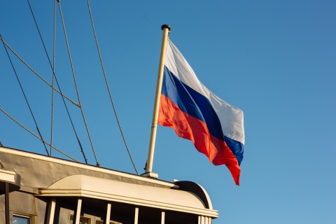 Die russiche Flagge