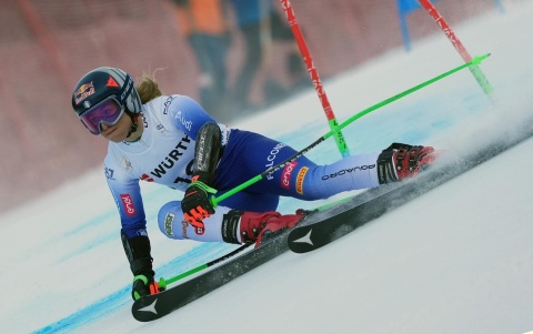 Sofia Goggia ist viermalige Gewinnerin des Abfahrtweltcups
