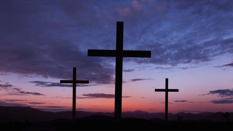Jesus ist in der Mitte