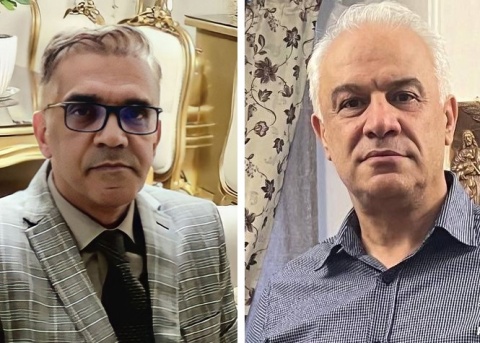 Nasser Navard Gol-Tapeh (links) und Joseph Shahbazian