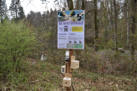 Eine Station auf dem Winterthurer Osterweg