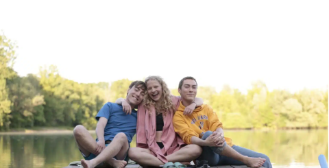 Die Geschwister Johannes, Elli und Philipp im Film