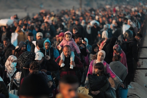 Weltweit sind Millionen von Menschen auf der Flucht 