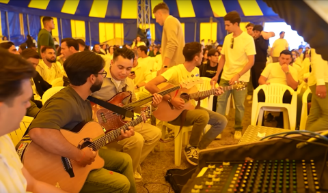 Treffen der evangelikalen Fahrenden in Frankreich