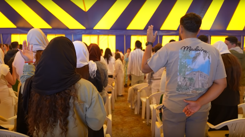 Treffen der evangelikalen Fahrenden in Frankreich