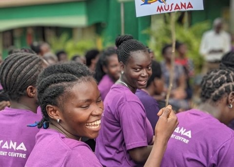 Kinder und Jugendliche von «Musana»