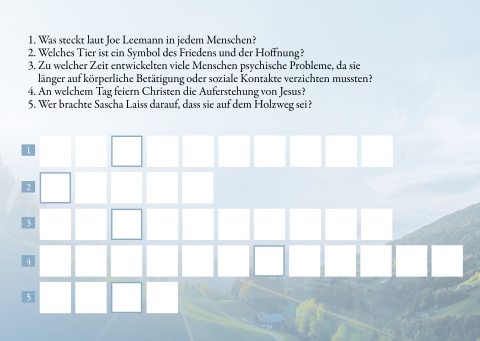 Kreuzworträtsel