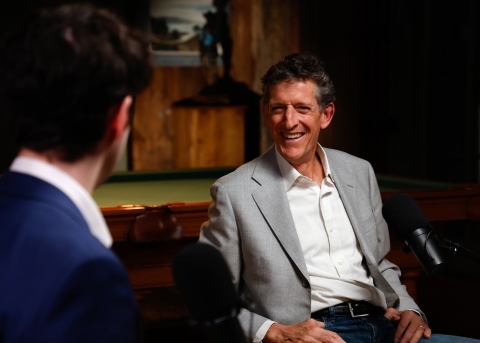Cliffe Knechtle in einer Debatte mit Alex O'Connor