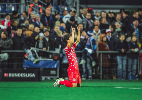 Jae-Sung Lee auf dem Spielfeld