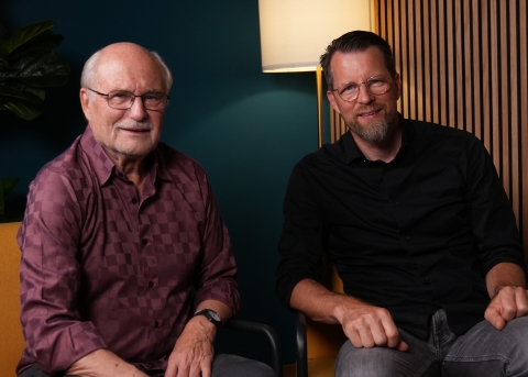 ISTL Gründer Heinz Strupler und Leiter Stefan von Rüti