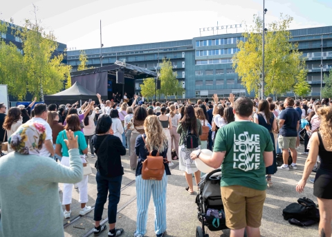 Openair-Gottesdienst beim Technopark