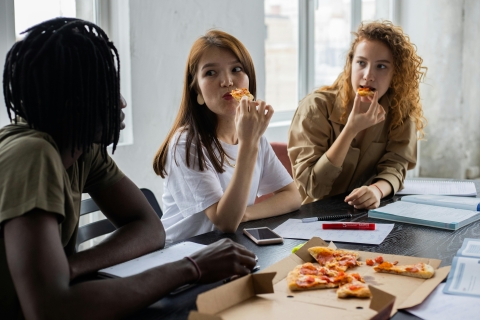 Das gemeinsame Essen ist ein fester Bestandteil der Alpha-Kurse