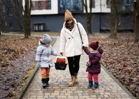 Unterstützung ist für Alleinerziehende enorm wichtig (Symbolbild)
