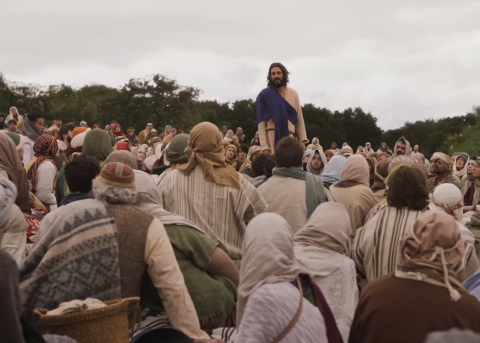 Jesus sprach vor Tausenden, doch verlangte kein hohes Ansehen