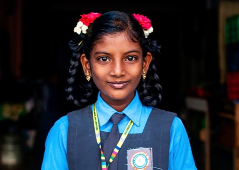 Ein indisches Mädchen erlebt ein Wunder Gottes (Symbolbild)