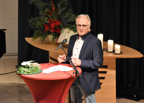 Andreas Malessas Texte waren nicht nur humorvoll sondern regten zum Nachdenken an