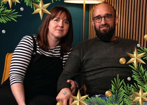 Adrian und Deborah Blaser im Livenet-Talk