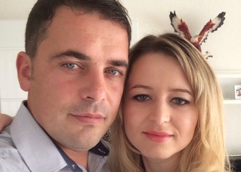 Luigji und Drita Mrijaj 