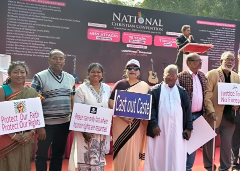 Indische Christen fordern Schutz der Religionsfreiheit