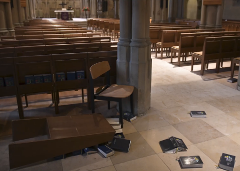 Vandalismus in Stuttgart