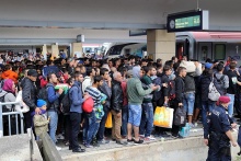 Migranten aus aller Welt suchen Zuflucht in Europa.